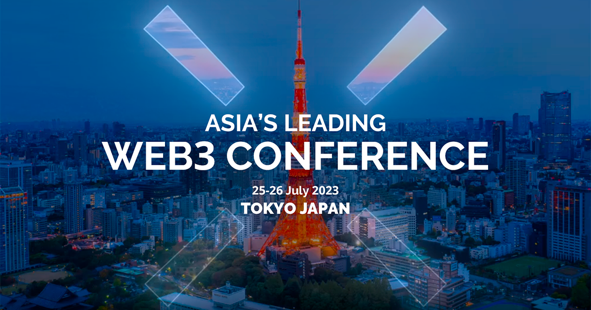 WebX Asia 2023 official banner - Asia's Leading Web3 Conference, 25-26 July 2023, Tokyo
